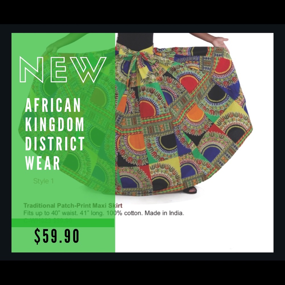 💃✨African Fashion Print Skirt💃✨